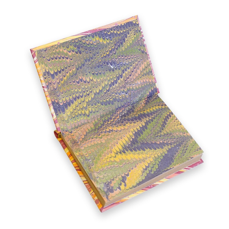Ebru Tasarımlı El Yapımı Defter | ED-002