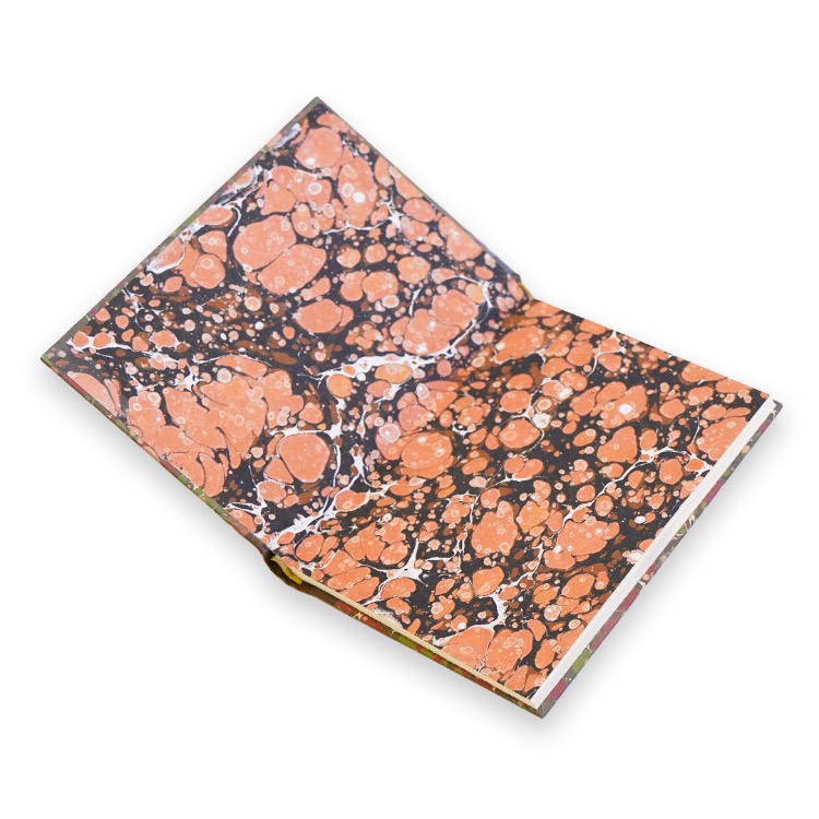 Ebru Tasarımlı El Yapımı Defter | ED-022