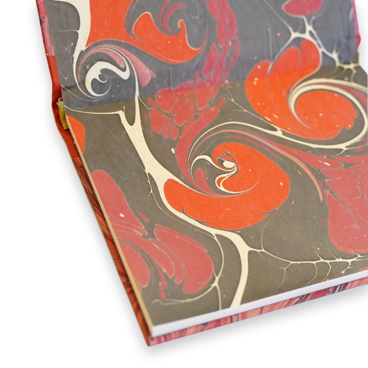 Ebru Tasarımlı El Yapımı Defter | ED-006