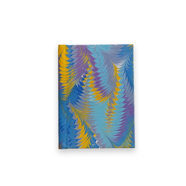 Ebru Tasarımlı El Yapımı Defter | ED-001