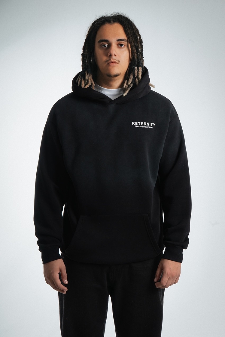  Oversize 3 İplik Şardonlu Creative Department Hoodie
