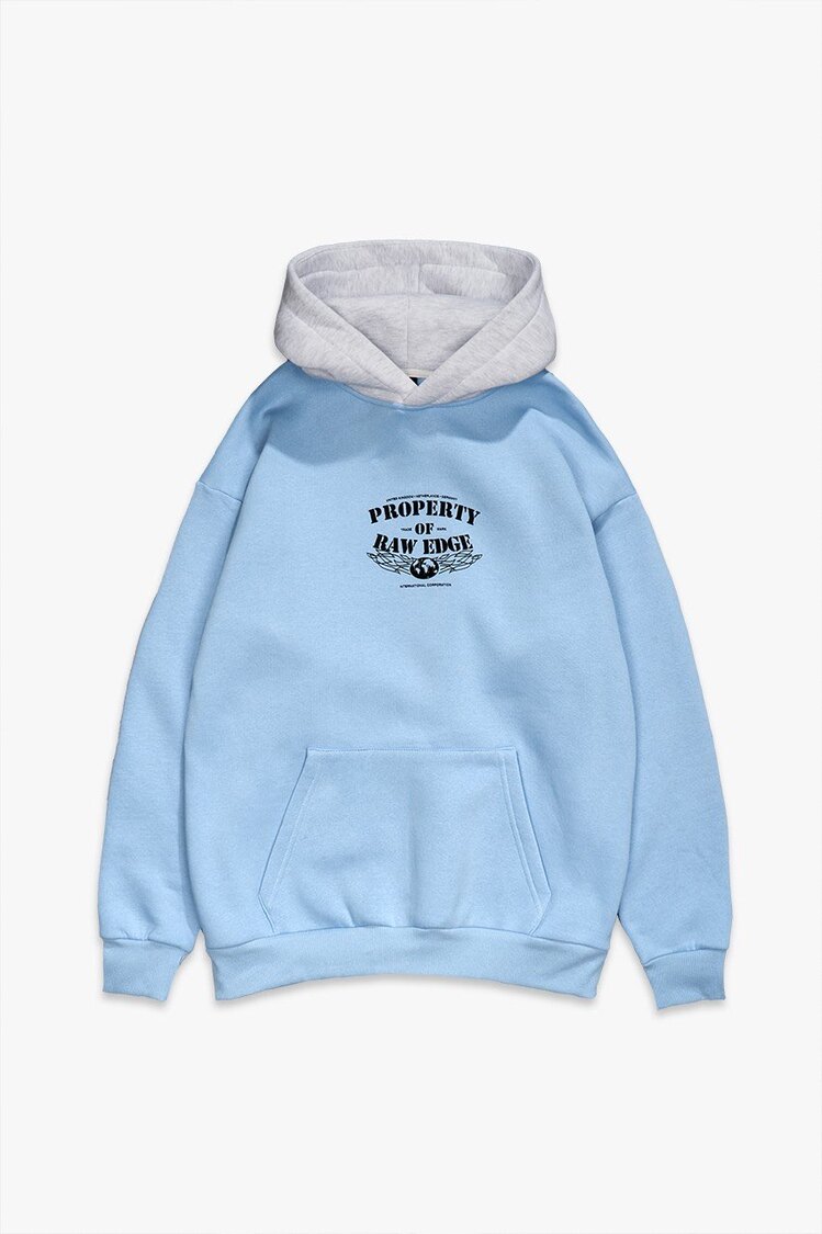 İki renk Şardonlu Sweatshirt
