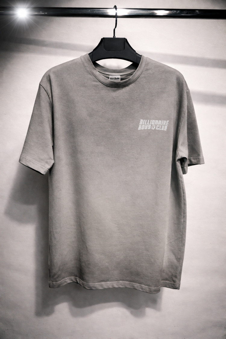 Pistol Sprey Oversize Gri Tshirt
