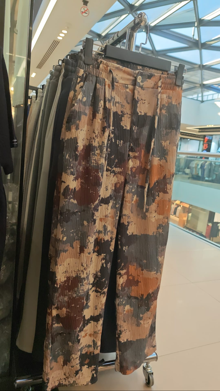 Two Bucks Kamuflaj Baskı Baggy Kalıp 
