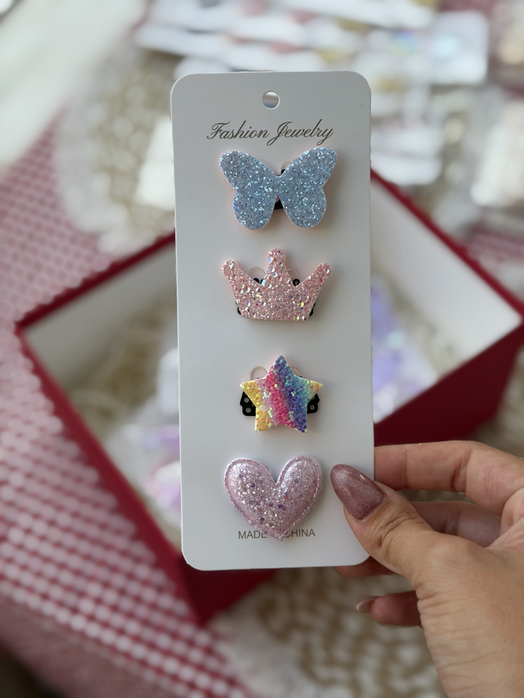Saçsız Bebek Çıt Çıt Set Toka 