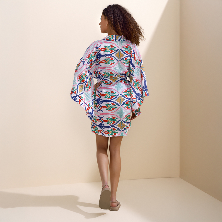 Harem Mavi Kimono