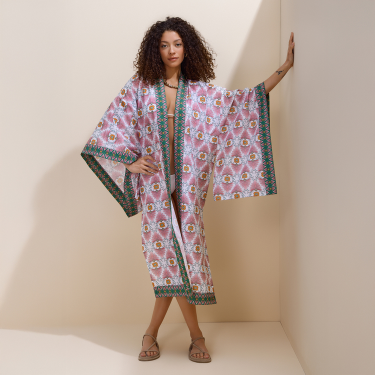 Tangier Pembe Kaftan