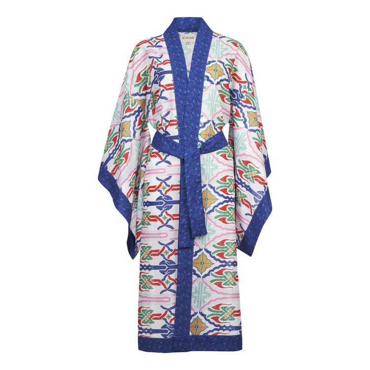 Harem Mavi Kaftan
