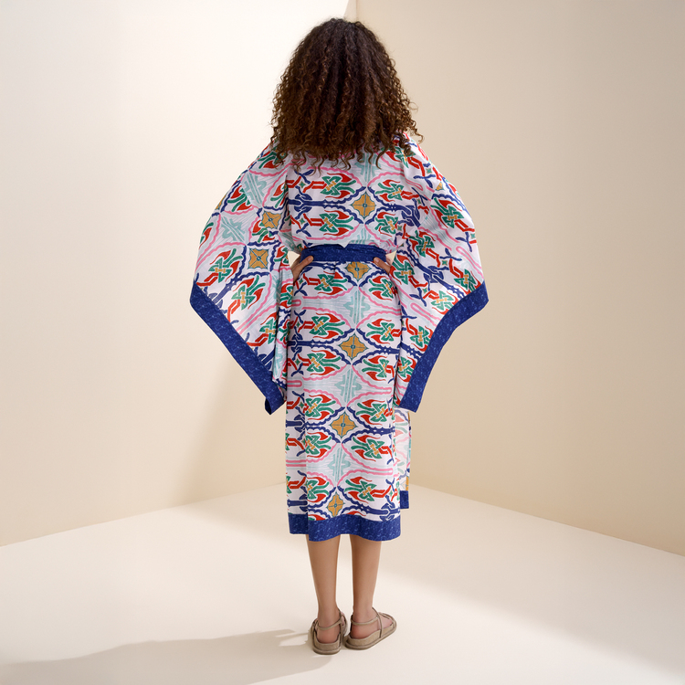 Harem Mavi Kaftan