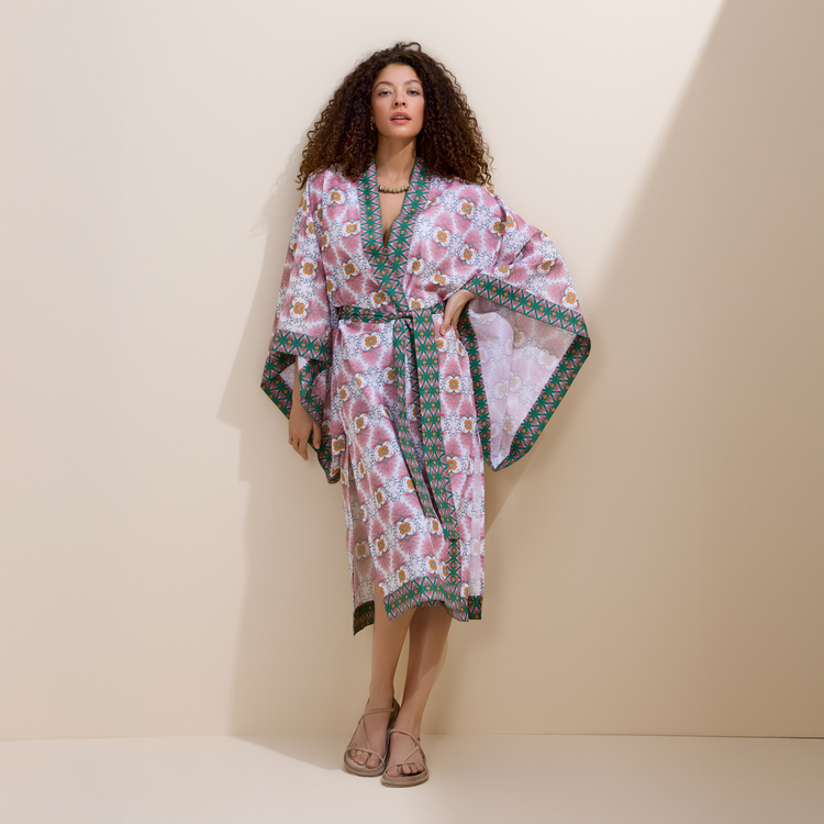 Tangier Pembe Kaftan
