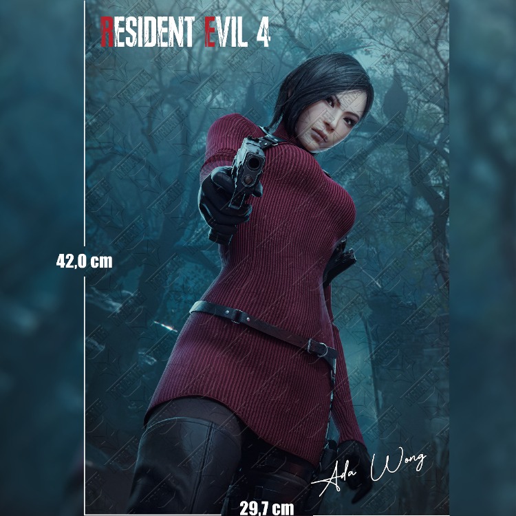 Ada Wong A3 Poster