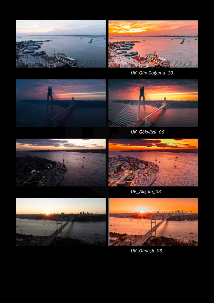 İSTANBUL PRESET PAKETİ
