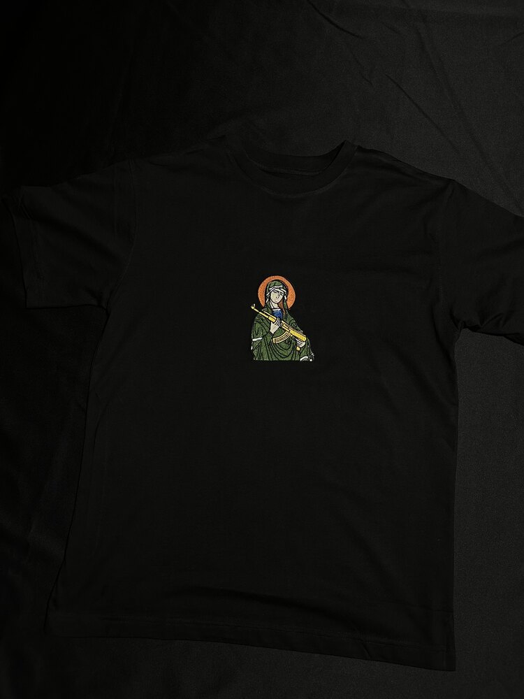 Javelin Nakış İşlemeli Oversize T-shirt