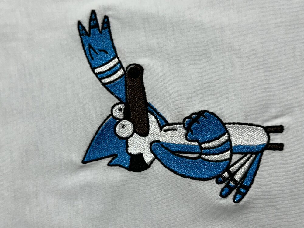Mordecai Nakış İşlemeli Oversize T-shirt