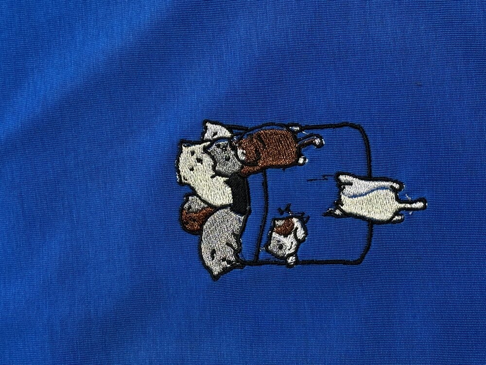 Minimal Kedi Nakış İşlemeli Oversize T-shirt