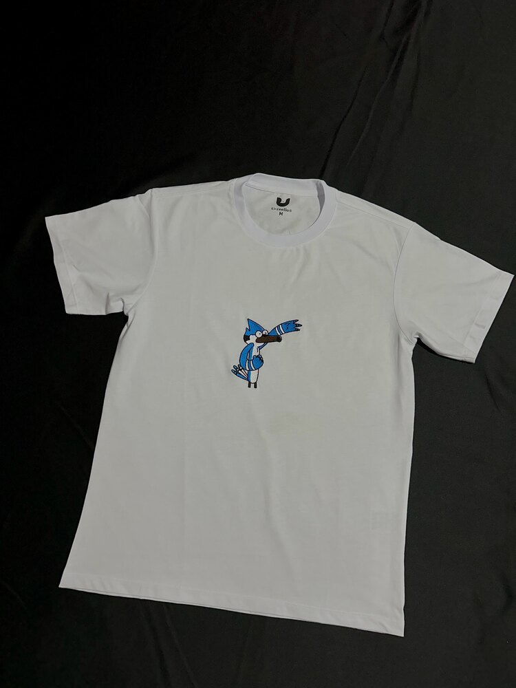 Mordecai Nakış İşlemeli Oversize T-shirt