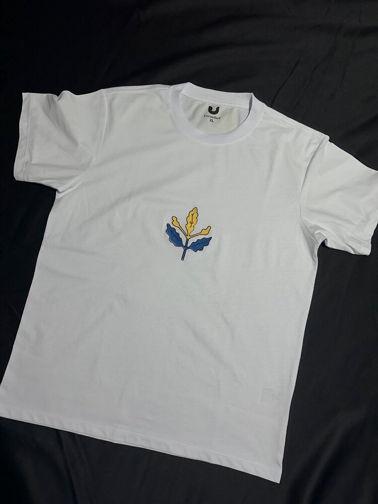 Çınar Nakış İşlemeli Oversize T-shirt
