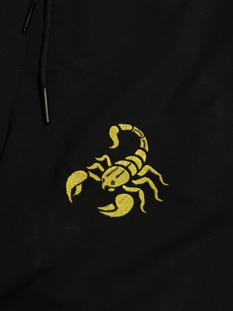Scorpion Nakış İşlemeli Baggy Eşofman