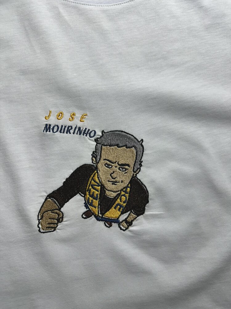 Mourinho Nakış İşlemeli Oversize T-shirt