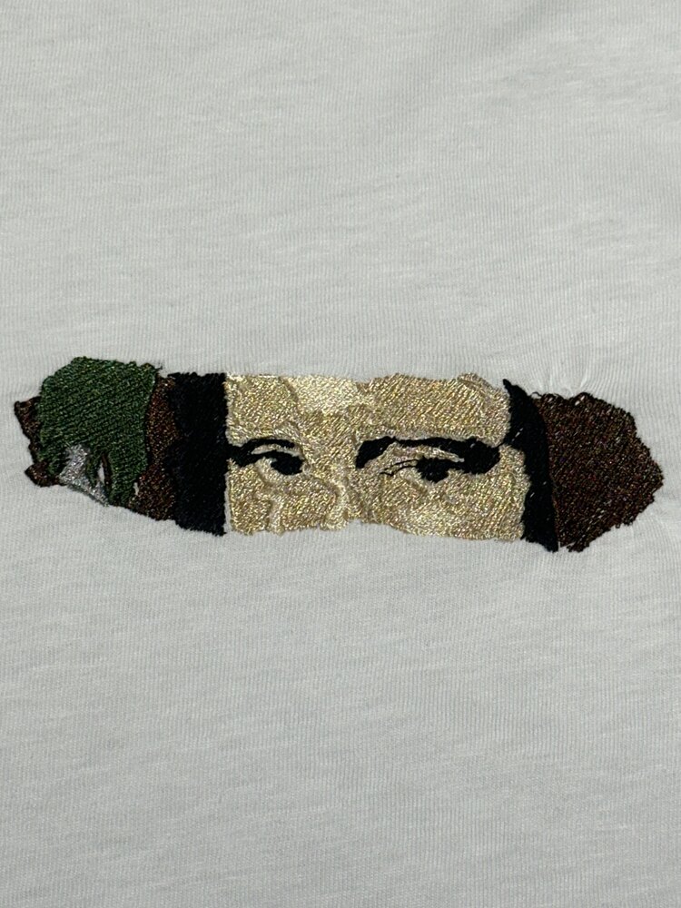 Mona Lisa Nakışlı Oversize T-shirt