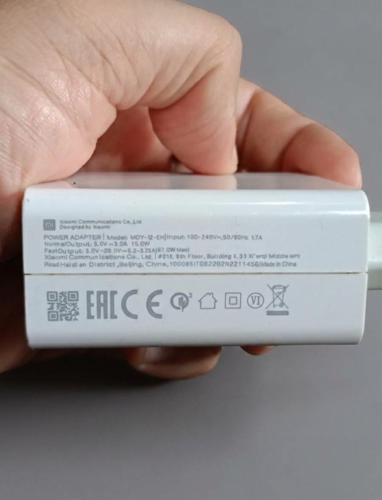 Orijinal Xiaomi 67W Şarj Adaptörü