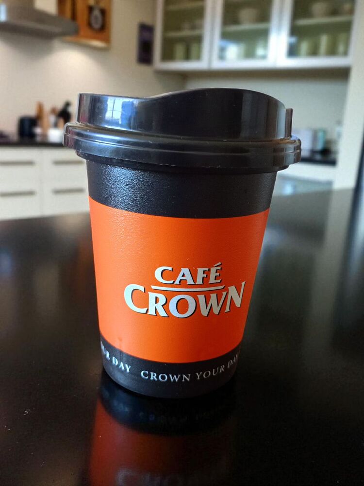 Cafe Crown Kapaklı Kahve Bardağı