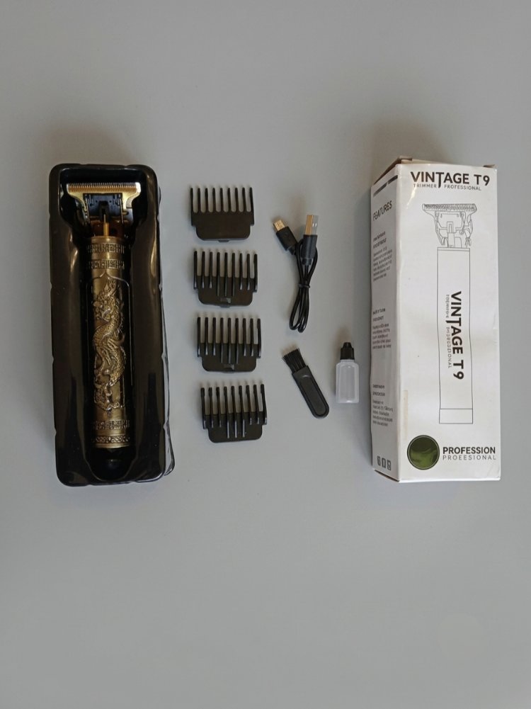 Vintage T9 Metal Gövdeli Tıraş Makinesi