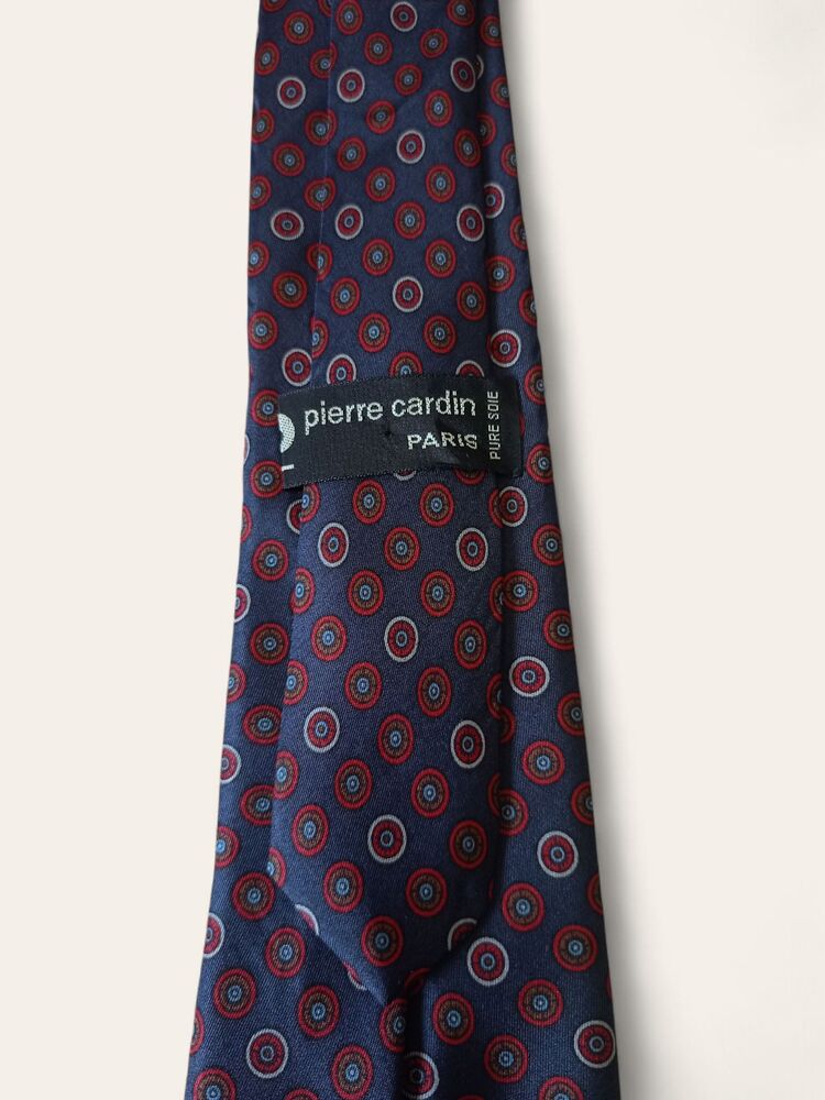 %100 İpek Pierre Cardin Desenli Kravat