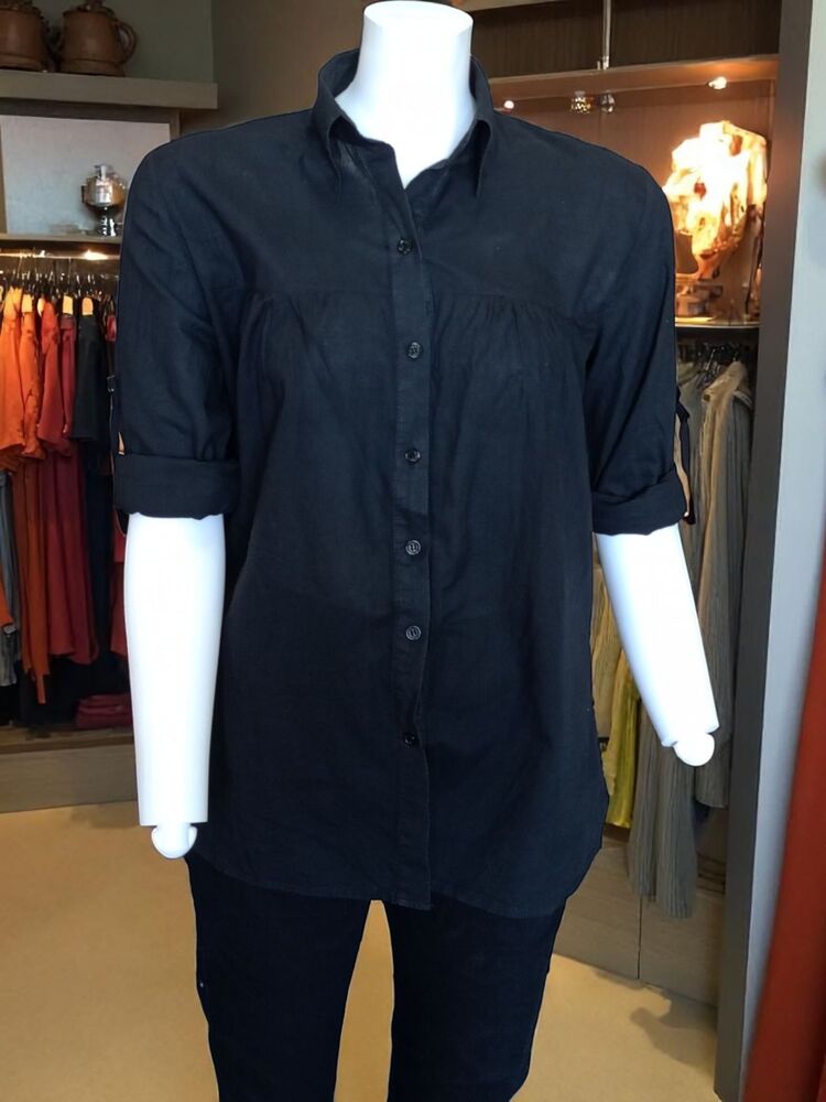 Abercrombie & Fitch Siyah Kadın Gömlek