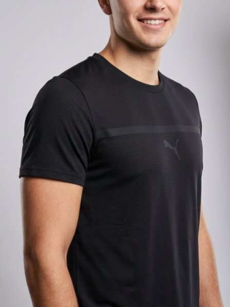 Orijinal Puma Siyah Erkek Spor T-Shirt