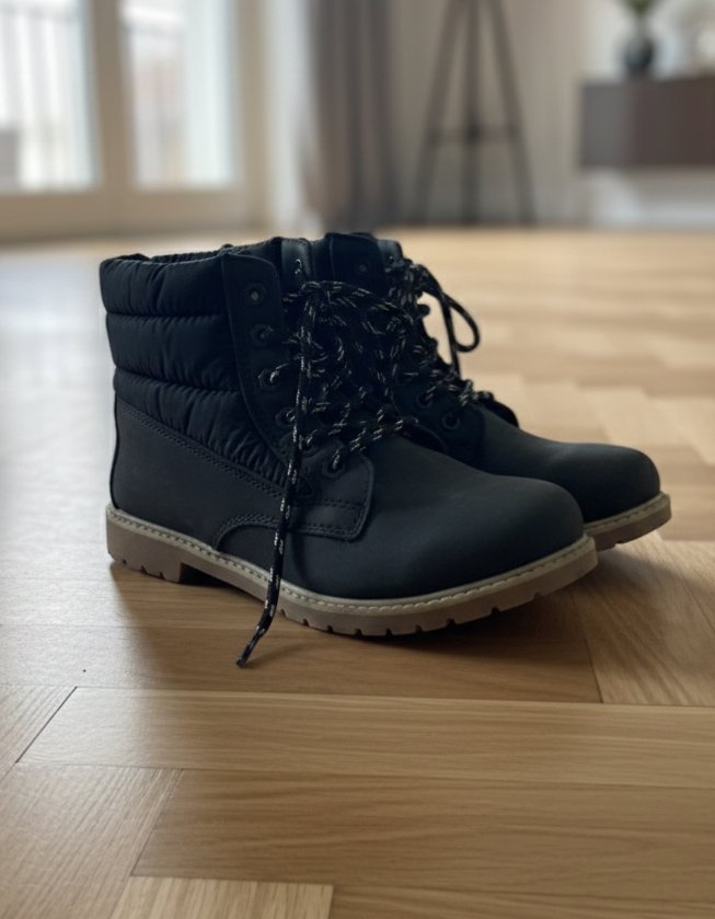 Unisex Siyah Bot 39 Numara
