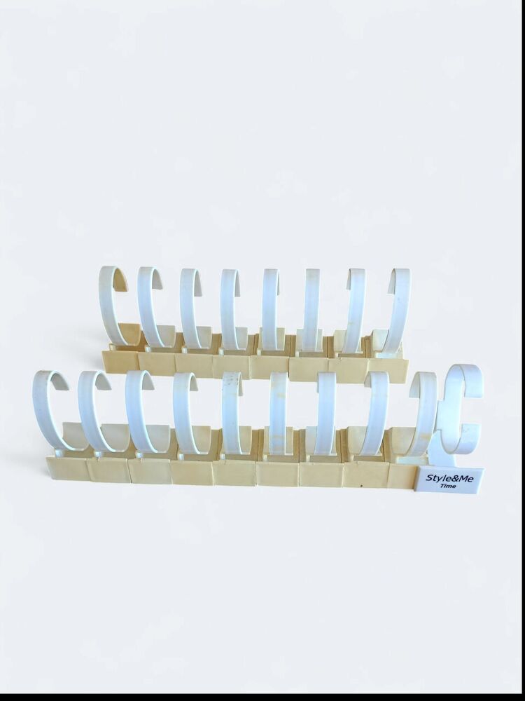 Pleksi Plastik Saat Standı (5 adet)