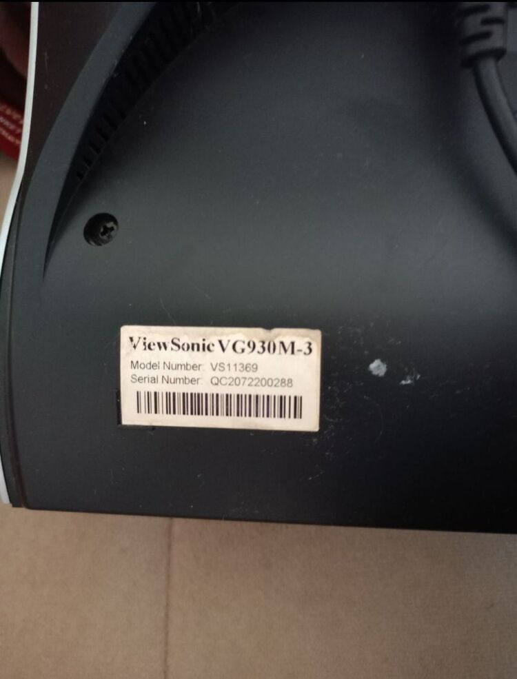 Viewsonic Vg930M-3 48cm/19 İnç Monitör