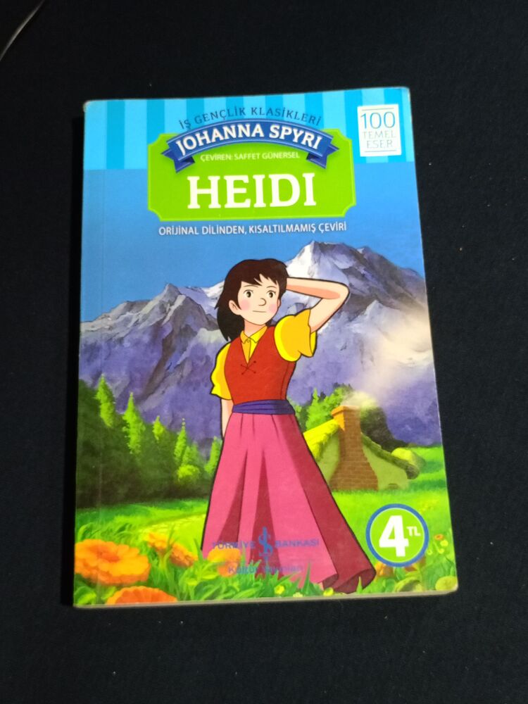 Heidi Çocuk Kitabı - Orijinal Dilden Çeviri