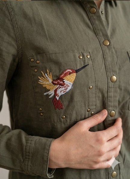 Mavi Jeans Haki Renk Kadın Gömlek