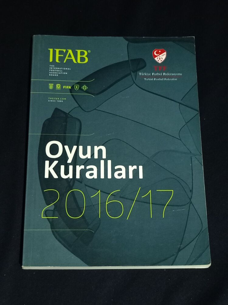 2016/17 IFAB Futbol Oyun Kuralları Kitabı