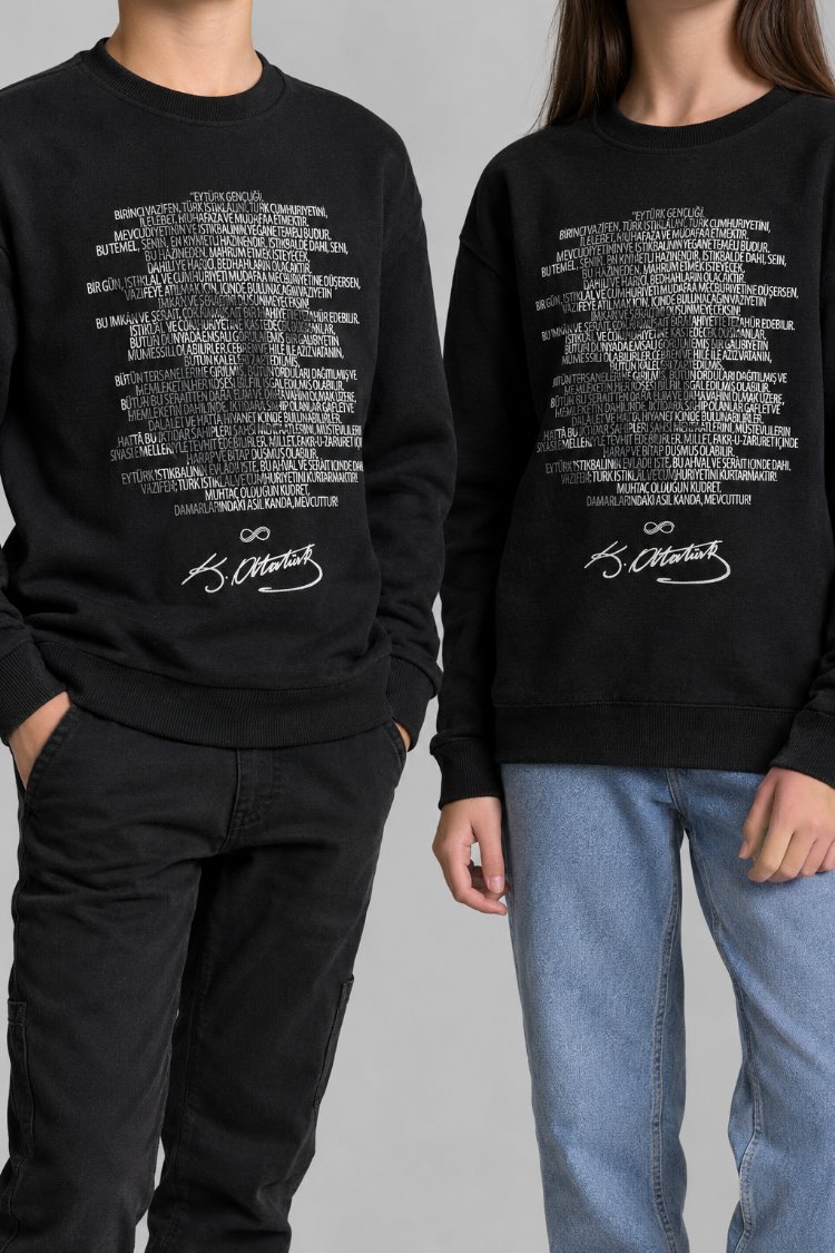 Atatürk Gençliğe Hitabe Sweatshirt