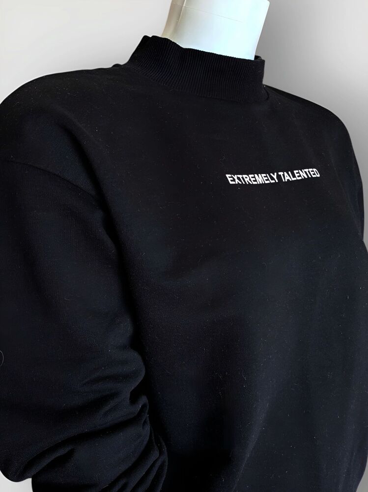Unisex Baskılı Sweatshirt