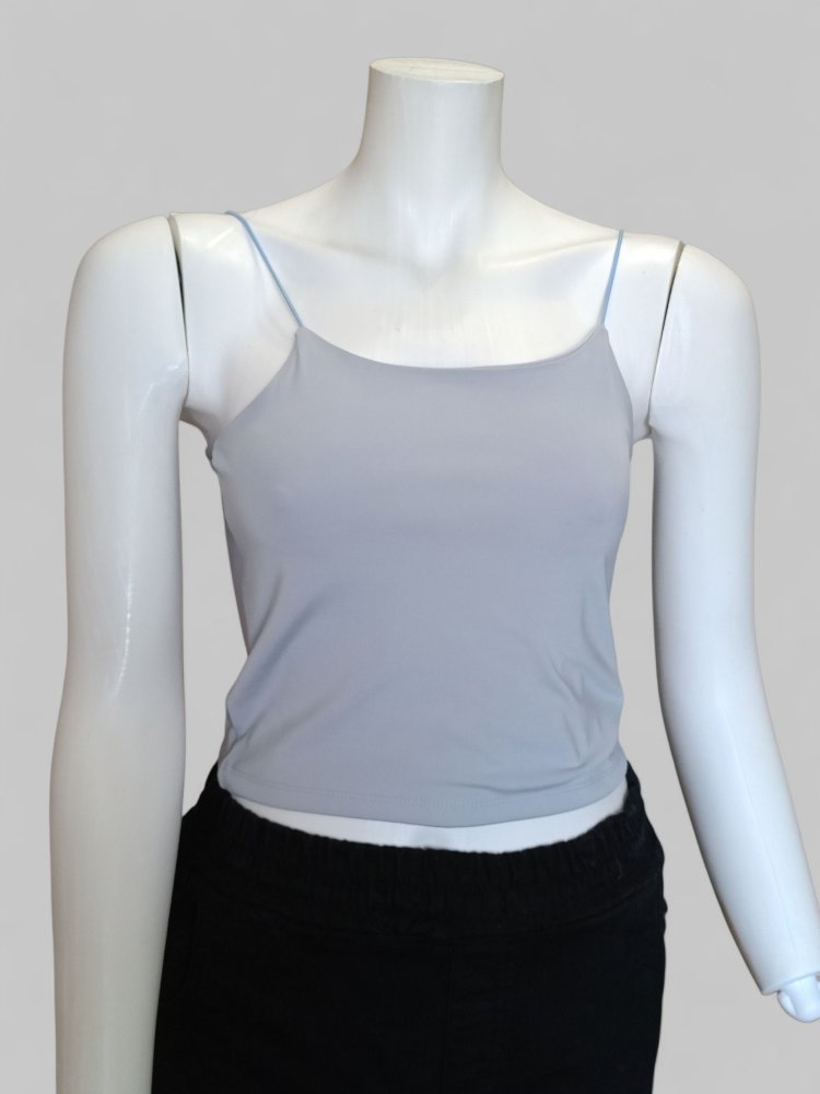 İp Askılı Crop Bluz