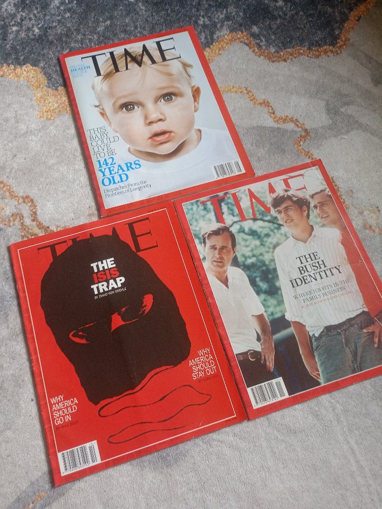TIME 2015 Özel Koleksiyon Seti (3 Sayı - Tıp & Siyaset Tarihi)