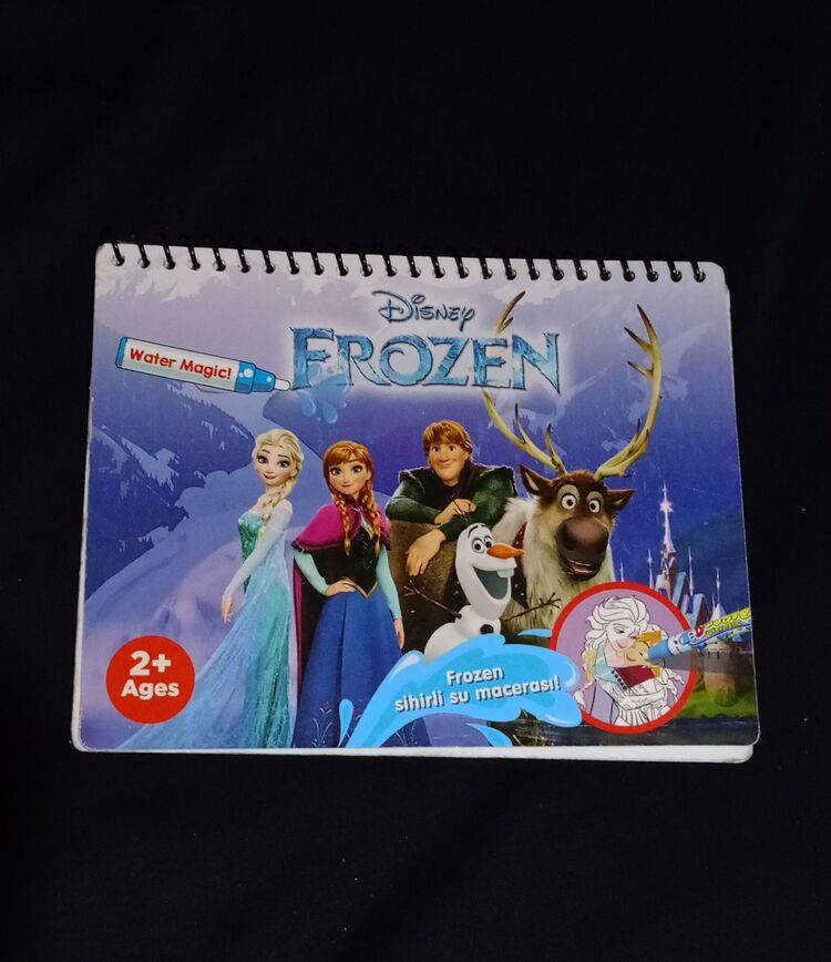 Disney Frozen Renkli Sihirli Su Defteri