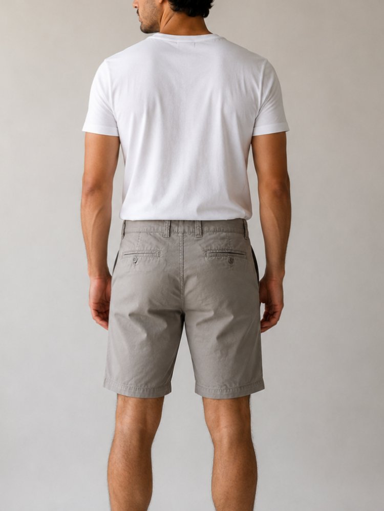 Yazlık Gabardin Erkek Bermuda Şort