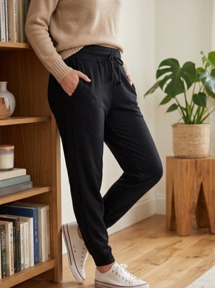 Siyah Jogger Eşofman Altı