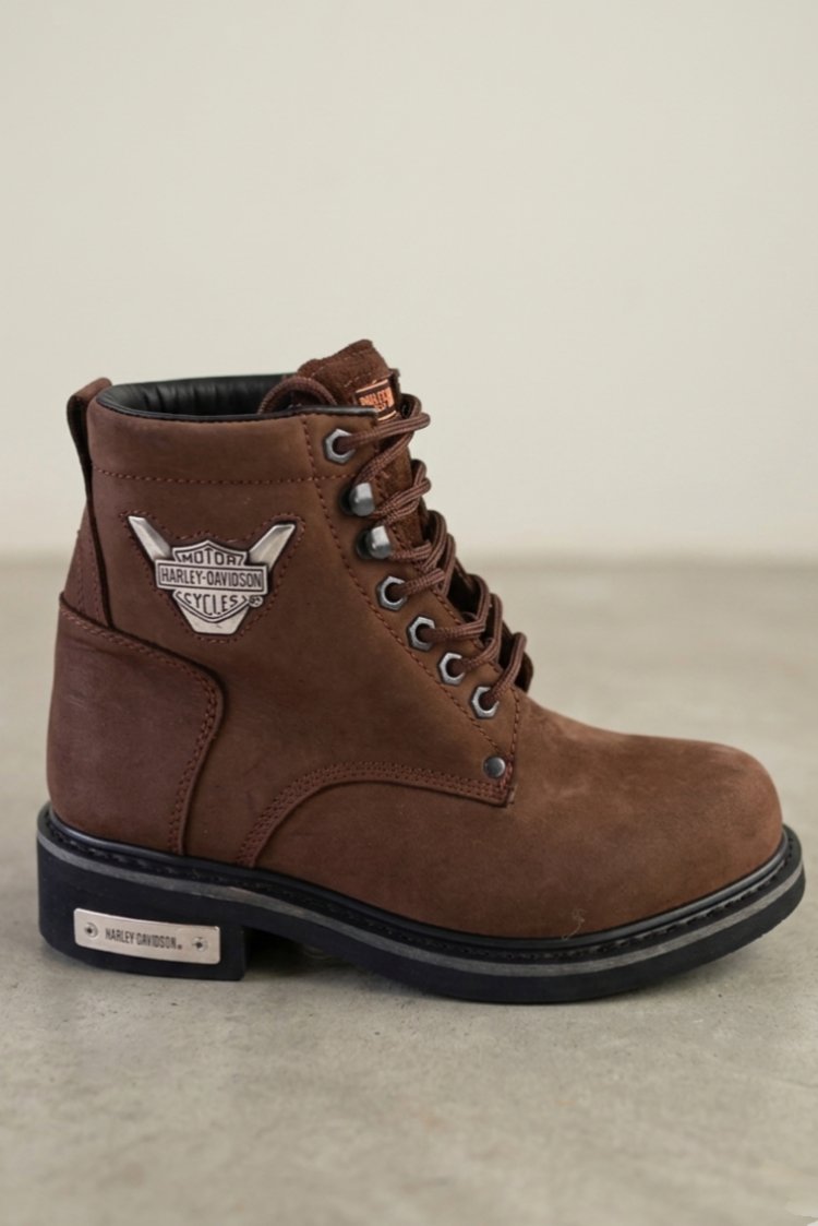 Orijinal Harley Davidson Nubuk Bot