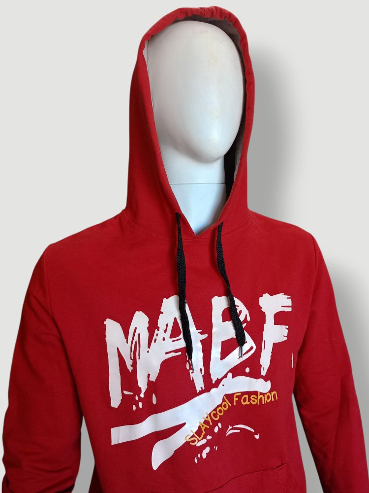 Mabf İthal Kapüşonlu Baskılı Sweatshirt
