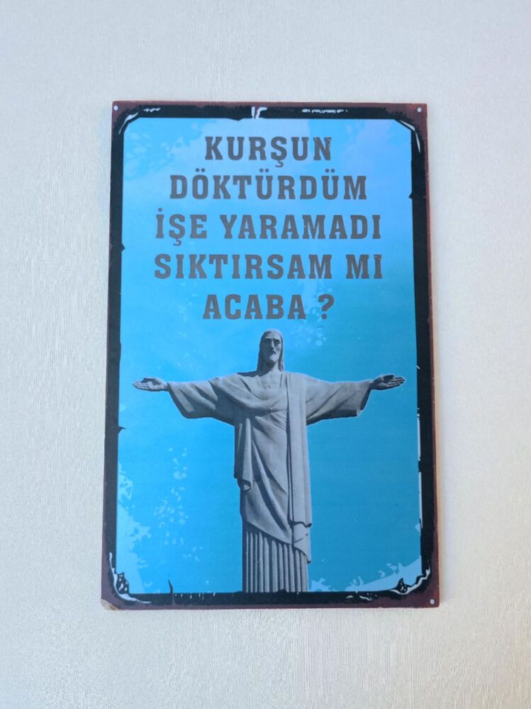 Ahşap Pano Poster