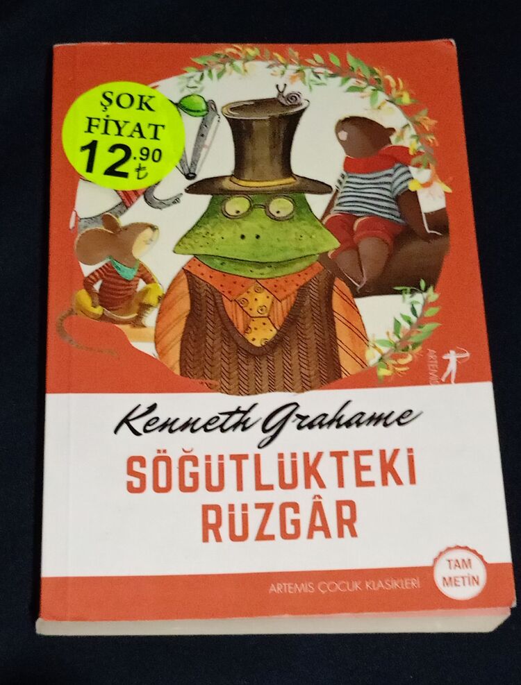 Söğütlükteki Rüzgar - Kenneth Grahame
