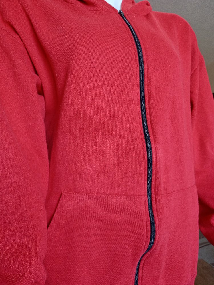Kapüşonlu Fermuarlı Unisex Sweatshirt