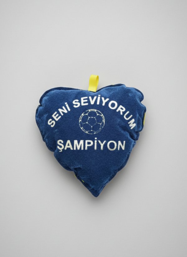 Fenerbahçe Mini Kalp Yastık
