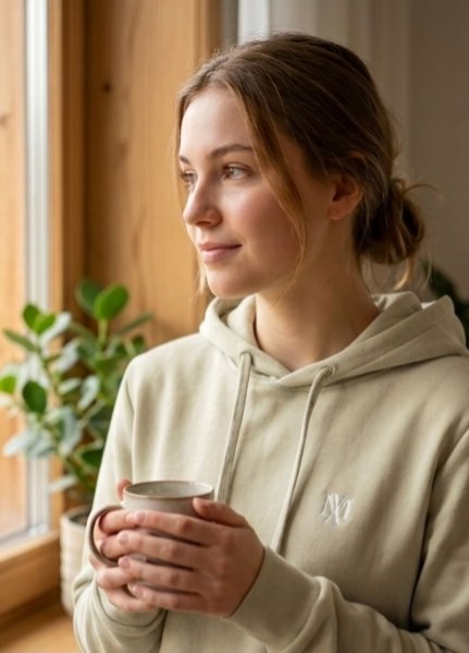 Mavi Jeans Unisex Kapüşonlu Sweatshirt